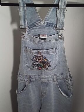 Hot Topic Warner Bros. Looney Tunes Denim Overalls